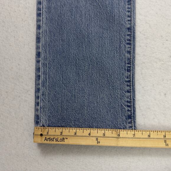 Habitual Womens Straight Leg Jeans Size 8 / 29 Blue High Rise Stretch Denim NWT - Picture 9 of 16